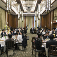 披露宴会場。ボールルーム。