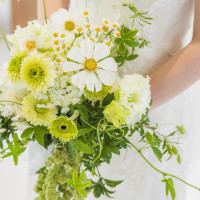 ウェディングドレス用ブーケ