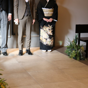 太陽光が差して綺麗な挙式会場|782819さんのLe Merci(ル・メルシェ)の写真(2597476)