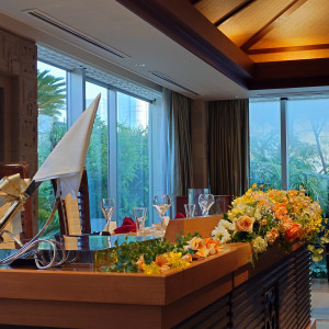 新郎新婦の席|782836さんのアルカンシエル南青山（アルカンシエルグループ）の写真(2597589)