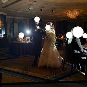 披露宴会場です。シャンデリアがとても綺麗でした。|782846さんの名古屋マリオットアソシアホテルの写真(2597831)