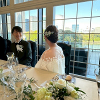 個室での披露宴