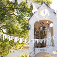 可愛い塔の上からパラシュートベアもできました！