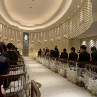 挙式会場 装花はデフォルトでついてます