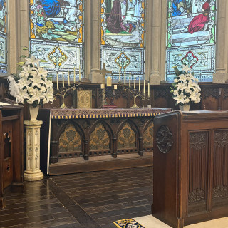 当日誓いの紙を書く