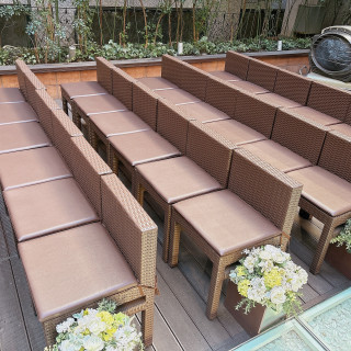 チャペルの椅子も長時間でも疲れなさそうでした