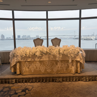 海の見える披露宴会場