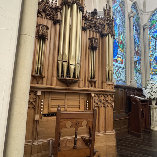 チャペル内の楽器