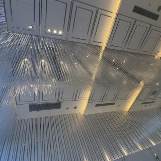 キラキラした天井でした