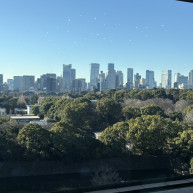 披露宴会場から広がる景色も素敵でした