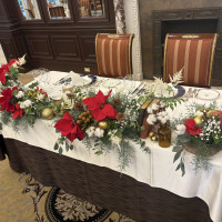 新郎新婦席です。