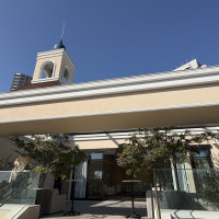 屋根もあり雨でも外に出れるそうです