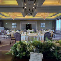 新郎新婦席から見ても全席遠くなく感じました