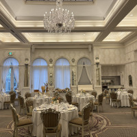 大きな披露宴会場