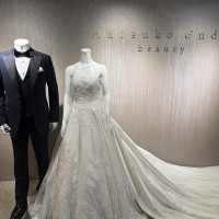 提携ドレスショップがホテル内にありました。