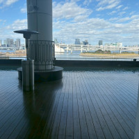 ガーデンとプール付きでした