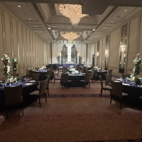 広々とした披露宴会場でした。