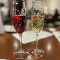 色が変わる演出のシャンパン