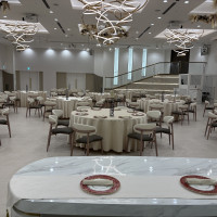 新郎新婦席から見ても全席が視界に入りました