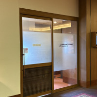 建物内に喫煙所がありました