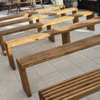 自然を感じる椅子でした