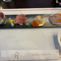 お刺身。たいがおいしかったです。