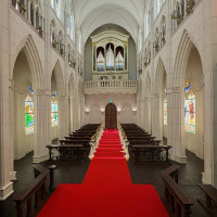 新郎新婦から見たチャペル