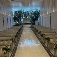 広々としたチャペル