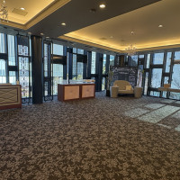 披露宴会場の前の場所です。