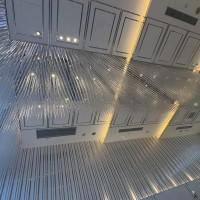 キラキラした天井でした