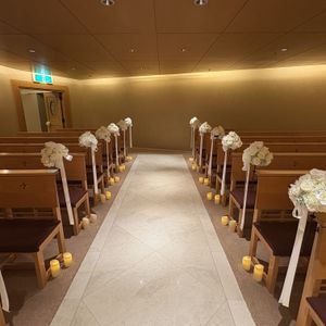 新郎新婦側から見ても近く遠い席でも近くに感じました|782882さんのKKRホテル東京の写真(2632088)