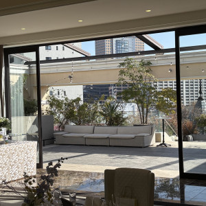 外に出られる会場|782882さんのステラ・デル・アンジェロの写真(2621919)