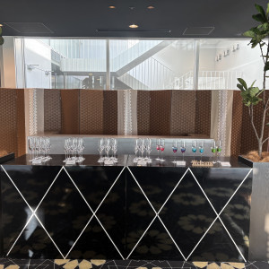 ウェルカムドリンクも自分たち好みのものを出せるそうです|782882さんのアヴァンセ リアン 東京 (AVANCER LIEN TOKYO)の写真(2630875)