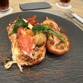 見学で試食した料理