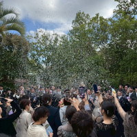 シャボン玉しました