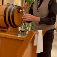 ビールワゴンもやりました