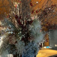受付の花