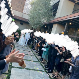 チャペル横の中庭