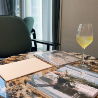 見学時のテーブル