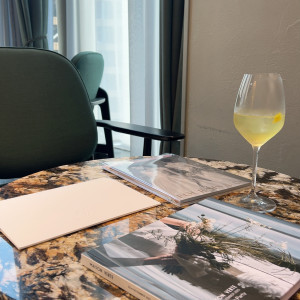 見学時のテーブル|782993さんのMAISON VERTEの写真(2598847)