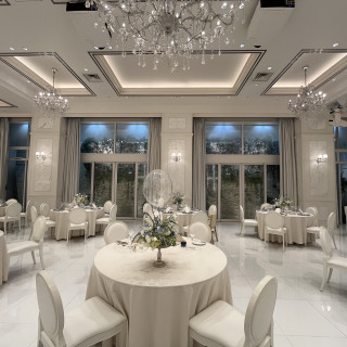 披露宴会場内観