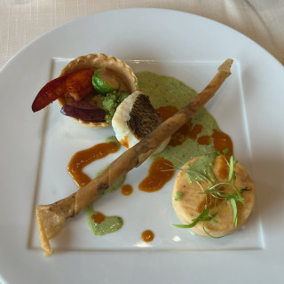 オマール海老のムースとクロー