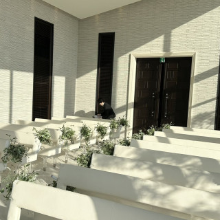 チャペルのまだ人が来ていない時です。