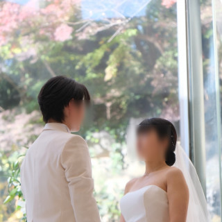 ベールアップ直後の写真です。