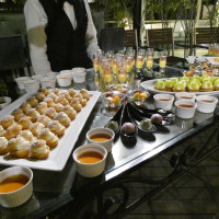 デザートバイキングのケーキ。