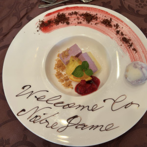 デザート|783084さんのアンジェリカ ノートルダム/FIVESTAR WEDDINGの写真(2602232)