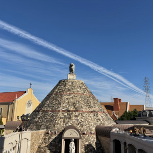 チャペル後に見える景色|783084さんのアンジェリカ ノートルダム/FIVESTAR WEDDINGの写真(2601517)