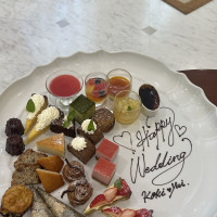 持ってきてくれたデザート