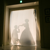 シルエット入場