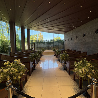 素敵なチャペルでした!!